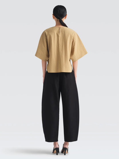 Seersucker "Judie" Top