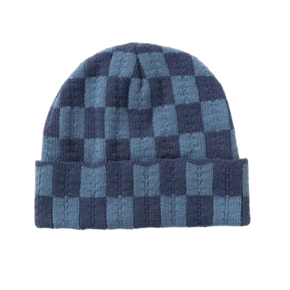 Chunky Check Beanie