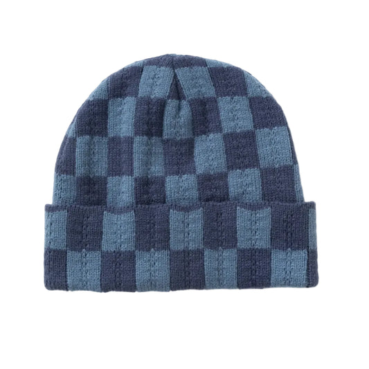 Chunky Check Beanie