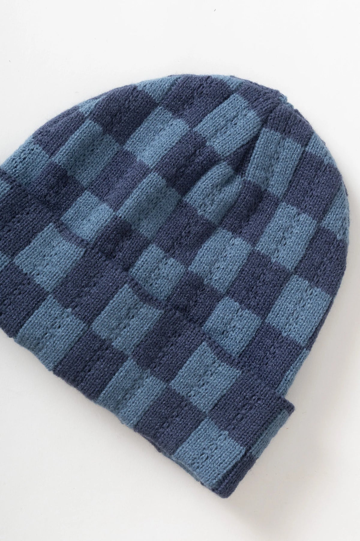 Chunky Check Beanie