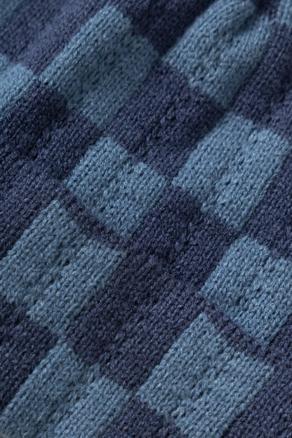 Chunky Check Beanie