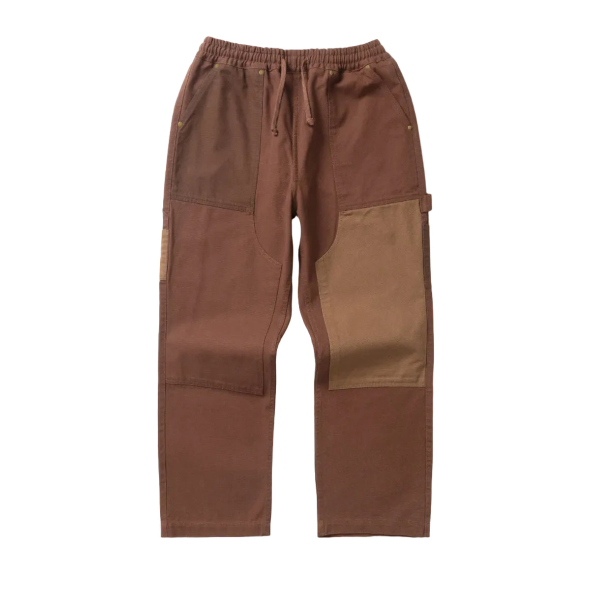 Patchwork Utility Chef Pants