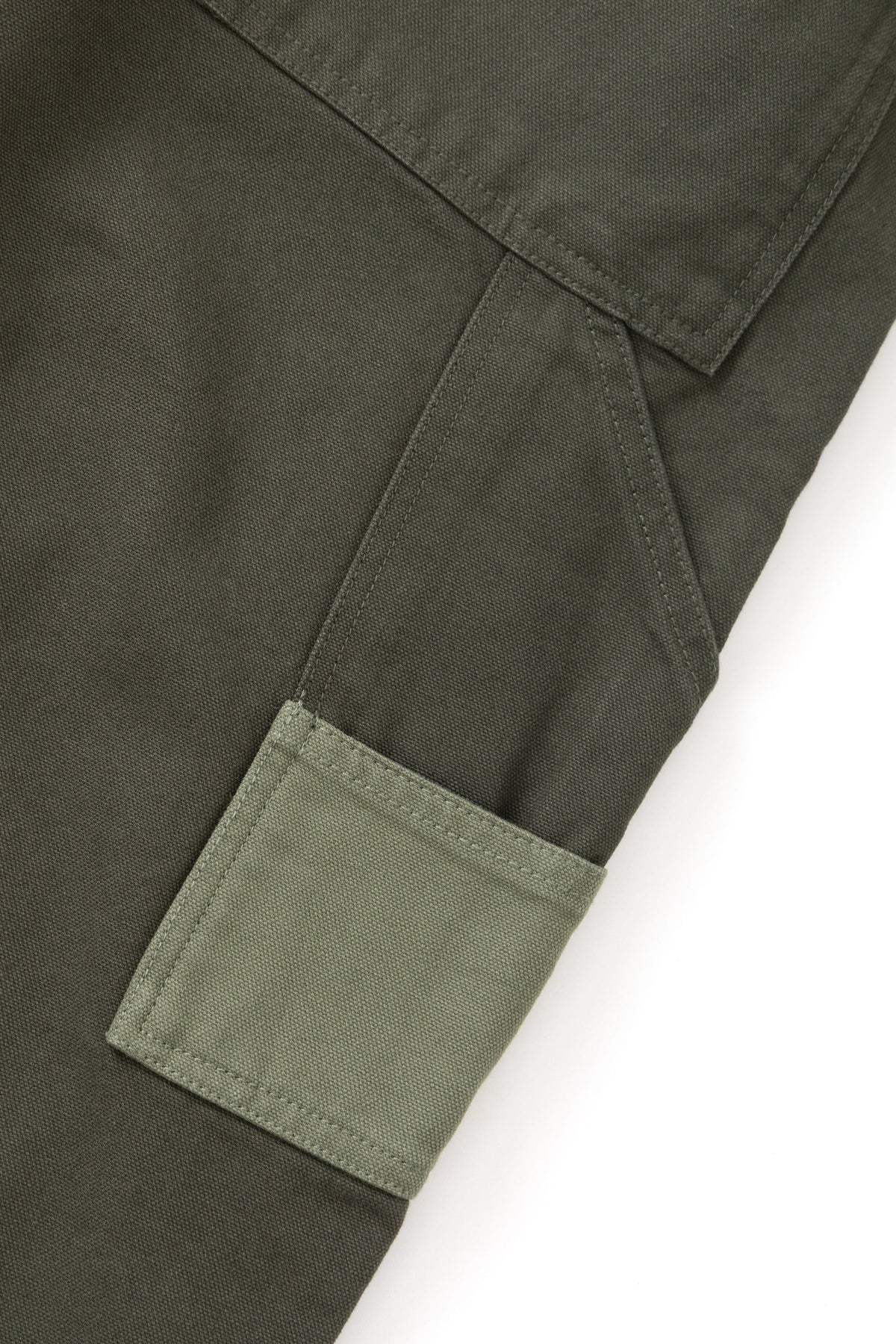 Patchwork Utility Chef Pants