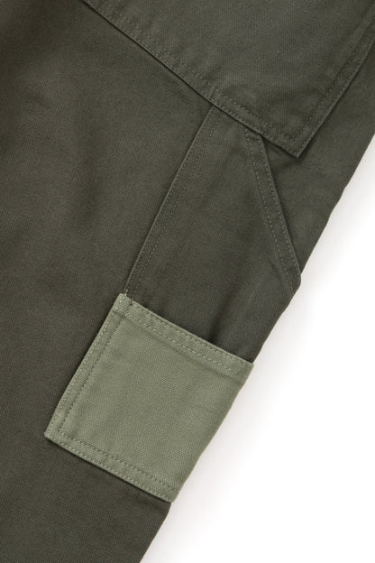 Patchwork Utility Chef Pants