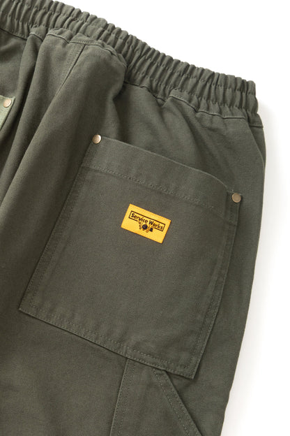 Patchwork Utility Chef Pants