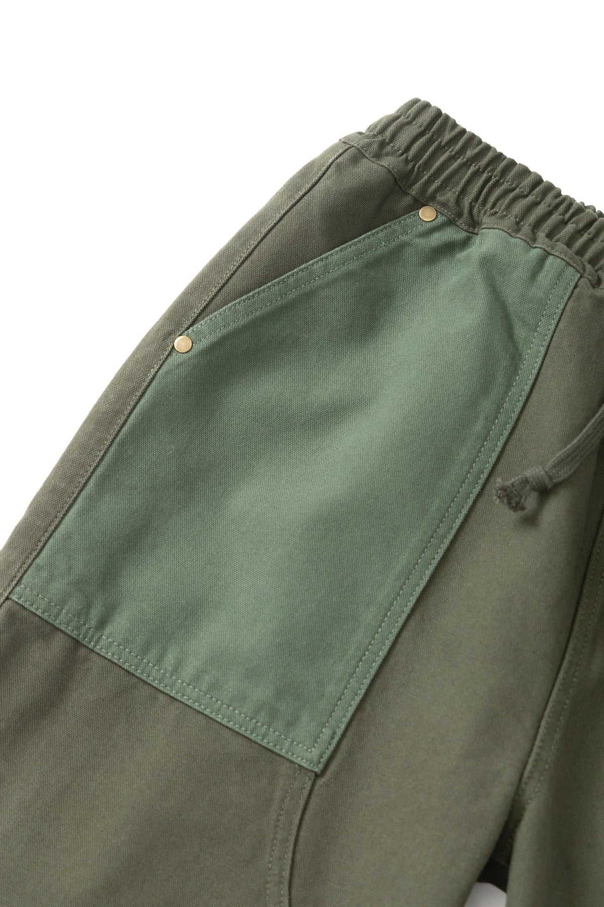 Patchwork Utility Chef Pants