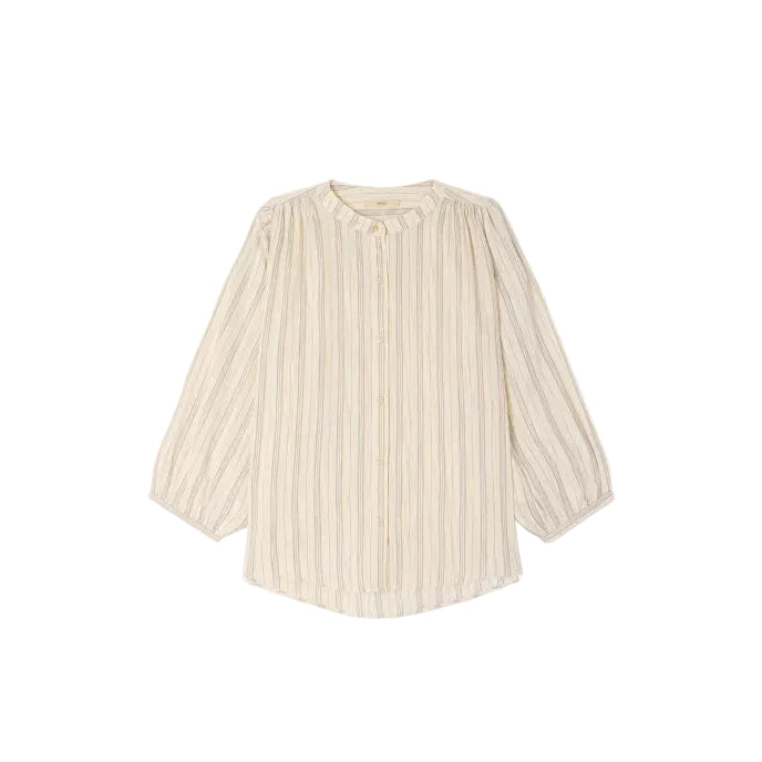 A View Blouse With Puff Sleeves