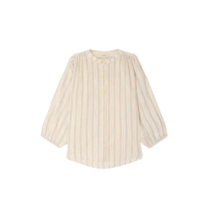 A View Blouse With Puff Sleeves