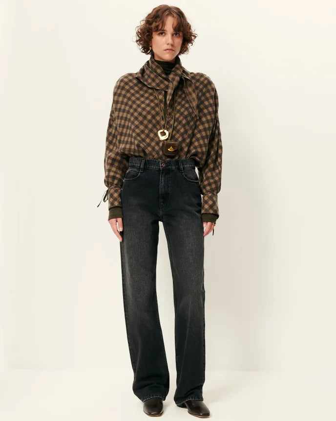 Armanchecks Shirt With Tie Cuffs