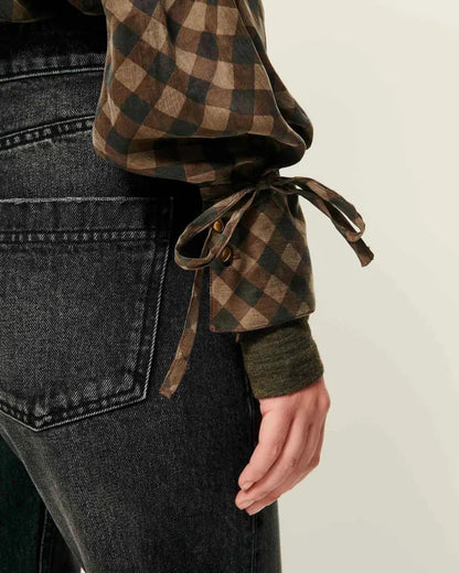 Armanchecks Shirt With Tie Cuffs