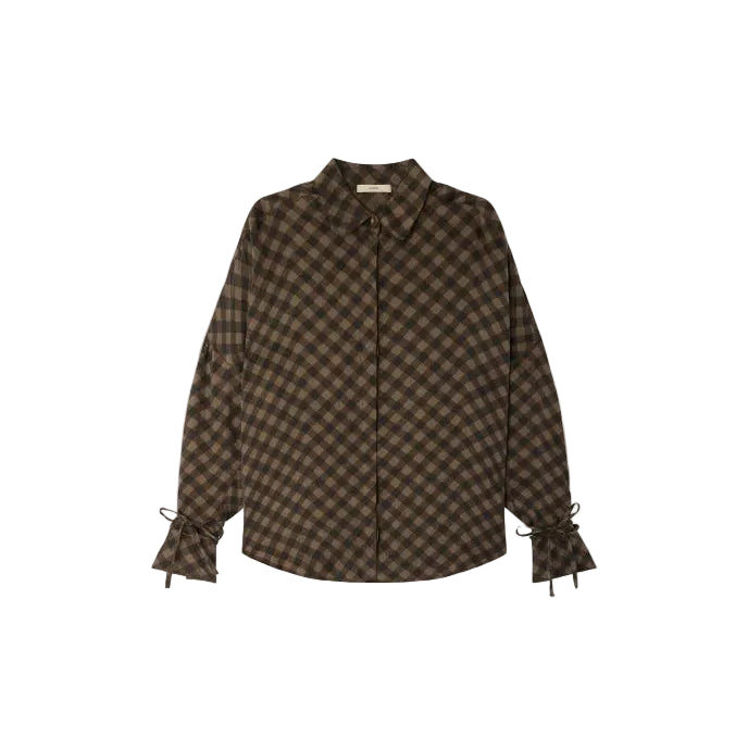 Armanchecks Shirt With Tie Cuffs