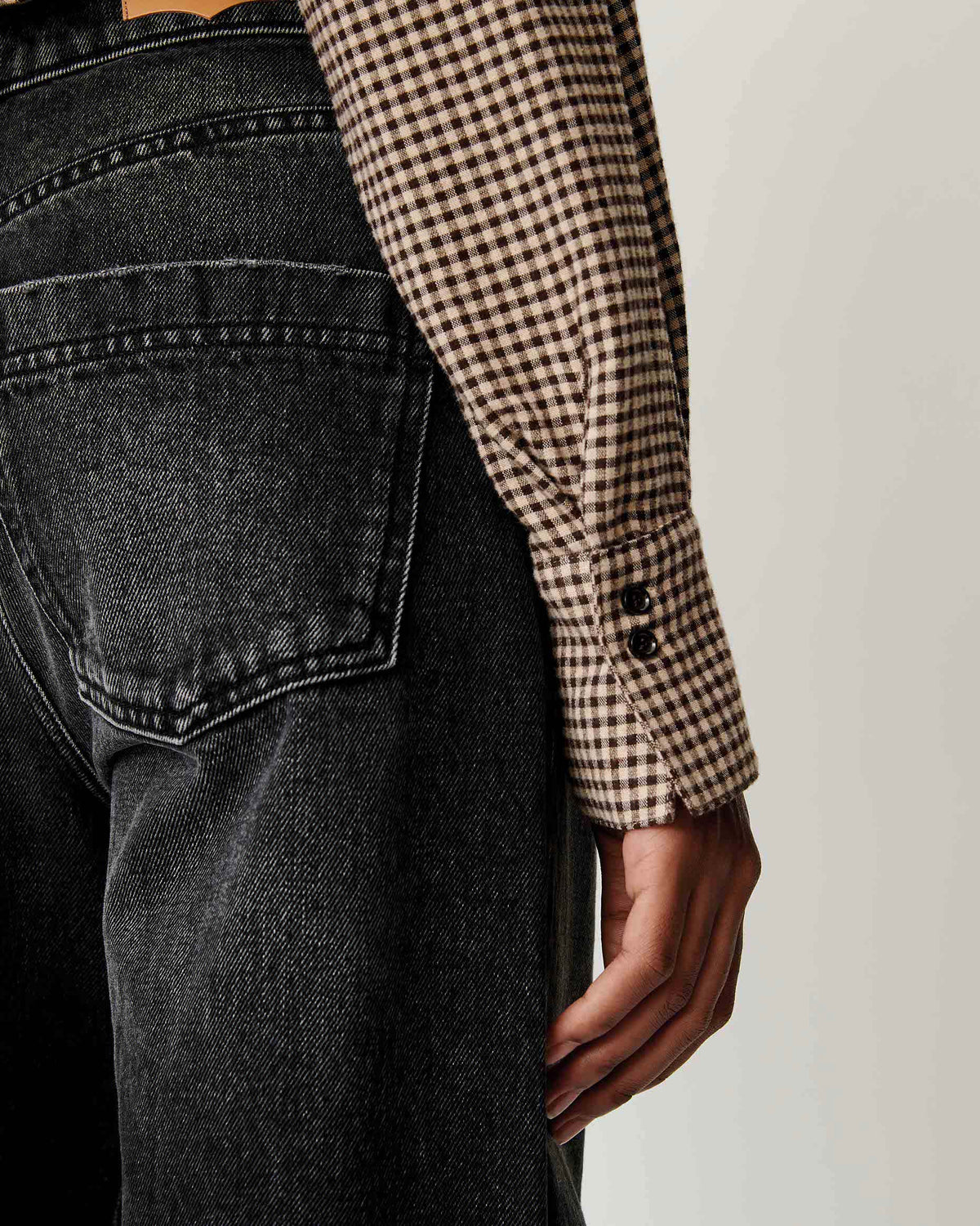 Cecily Shirt With Knotted Collar