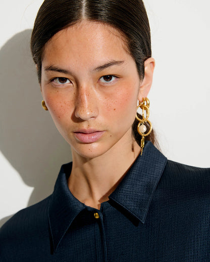Darcy Shirt With Polo Tab