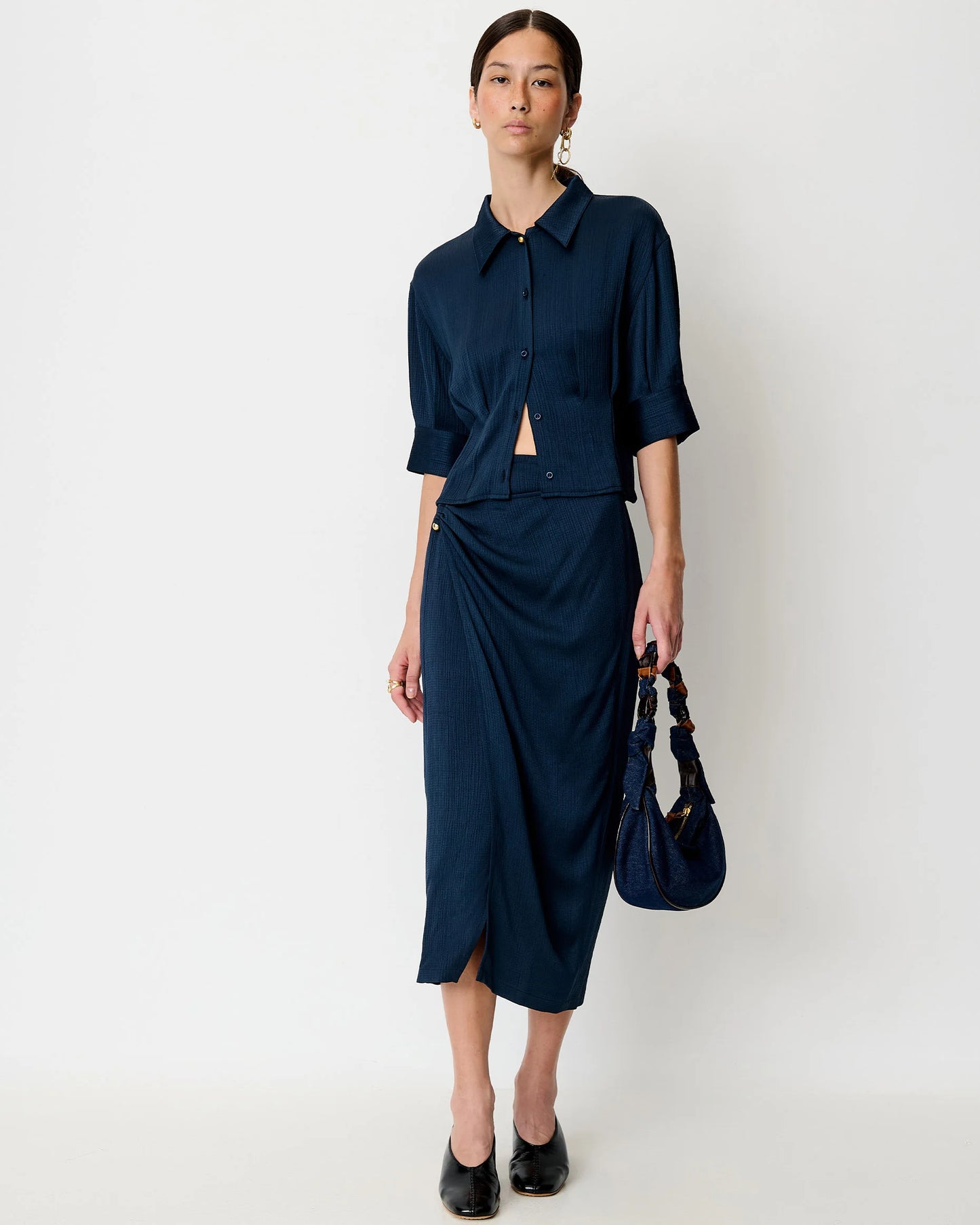 Darcy Shirt With Polo Tab