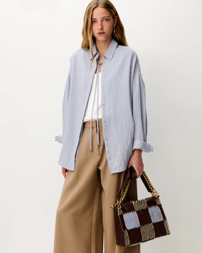 Liza Large Shirt With Ties