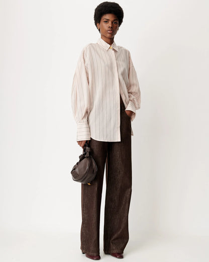 Mabel Shoulder Pleats Shirt