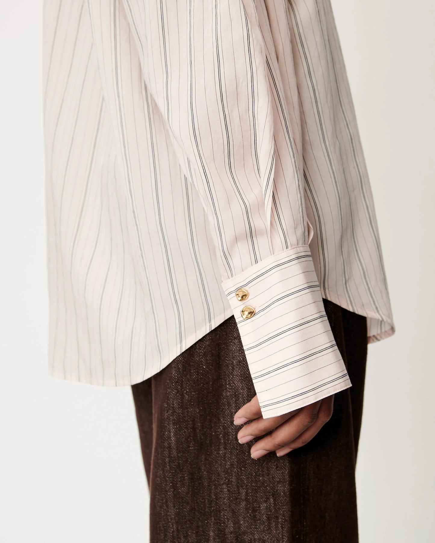 Mabel Shoulder Pleats Shirt