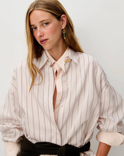 Mabel Shoulder Pleats Shirt