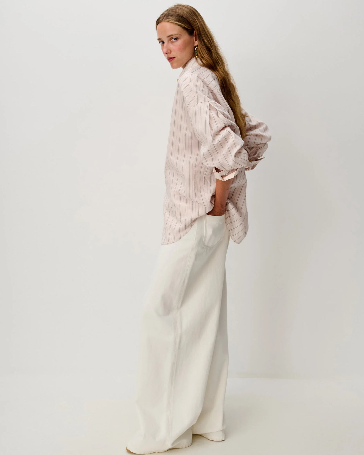 Mabel Shoulder Pleats Shirt