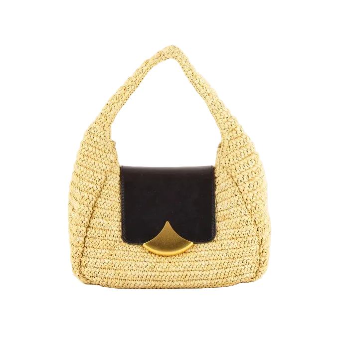 Maeluz Small Raffia Bag