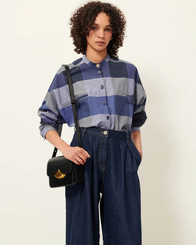 Orregia Short Blouse Pockets