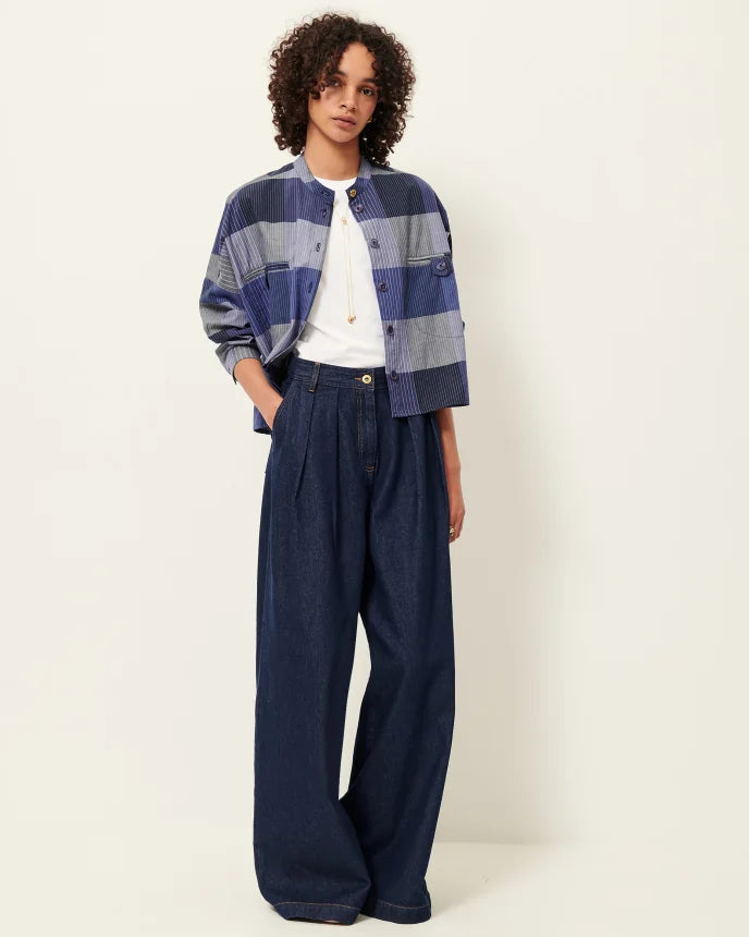 Orregia Short Blouse Pockets