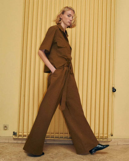 Riva Large Pant With Pleats