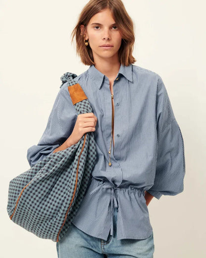 Santalin Shirt With Ties