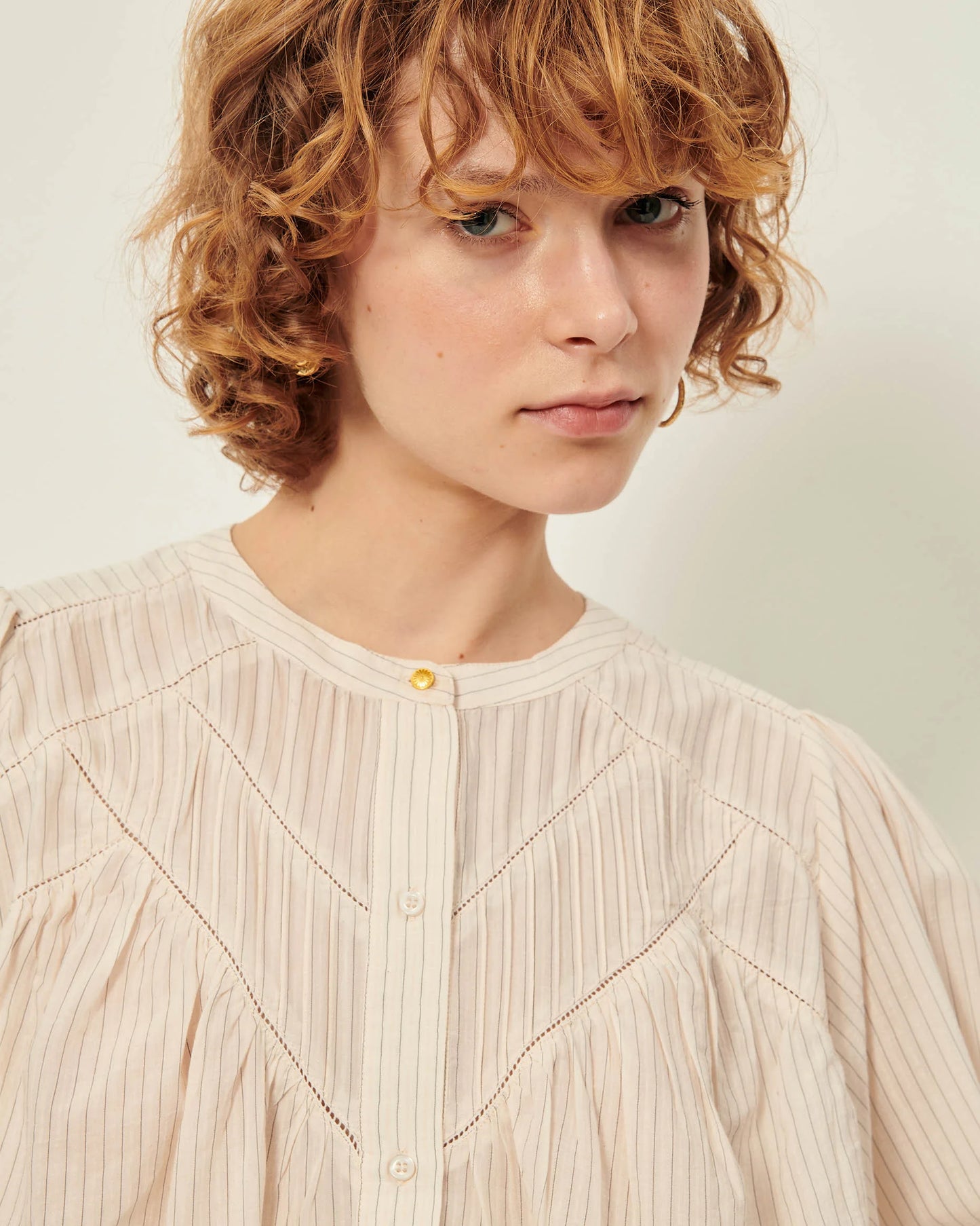Savi Puff Sleeve Blouse