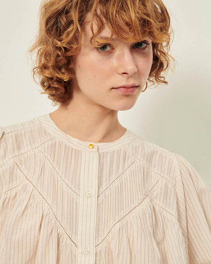 Savi Puff Sleeve Blouse