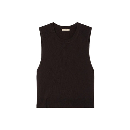 Ynoten Back Button Knit Top