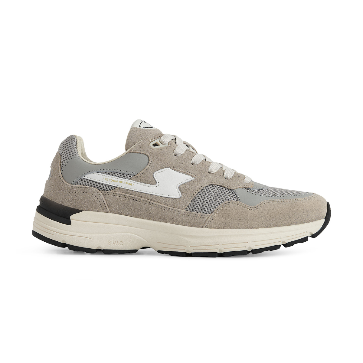 Amiel S-strike Suede Mix Lt Grey (unisex)