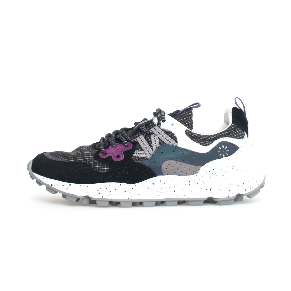 Yamano 3 Uni Suede/Nylon Ripstop Black-Violet-Wh (unisex)