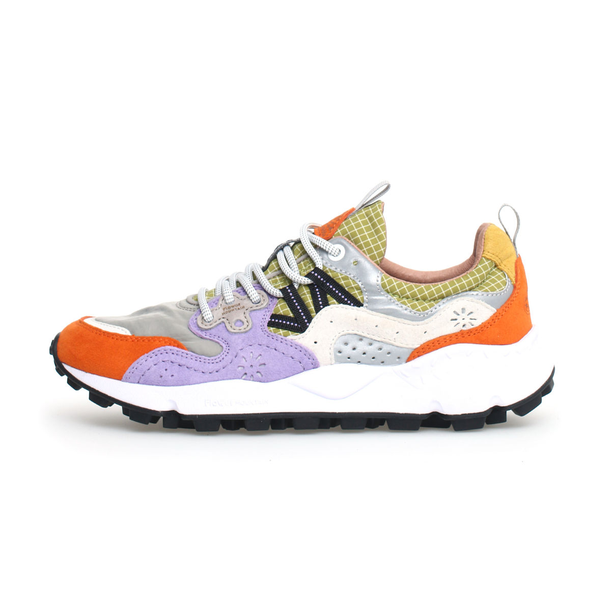 Yamano 3 Uni Suede/Nylon Ripstop Lilac-Orange-Gr (unisex)