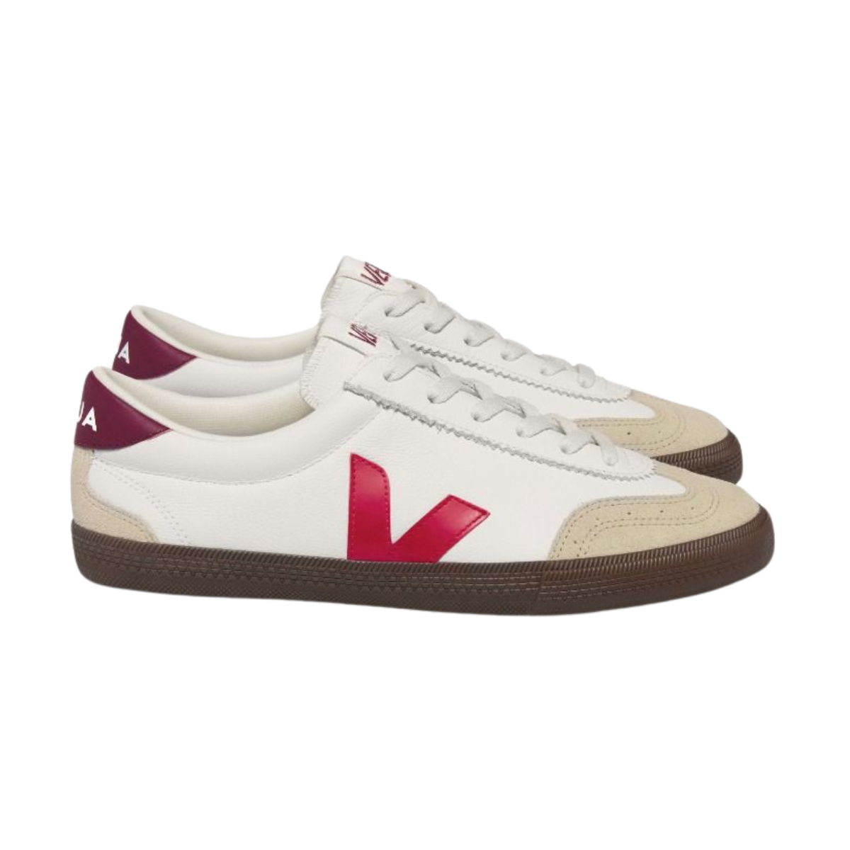 Volley O.T. Leather White Pekin Bark (men)