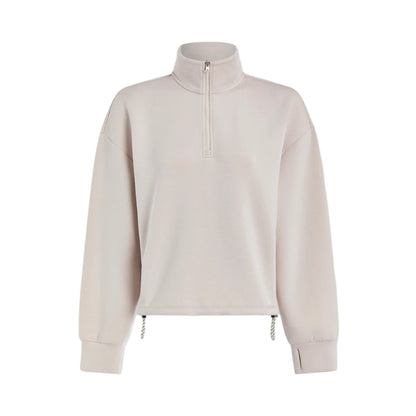 Sian Cropped Half Zip Midlayer