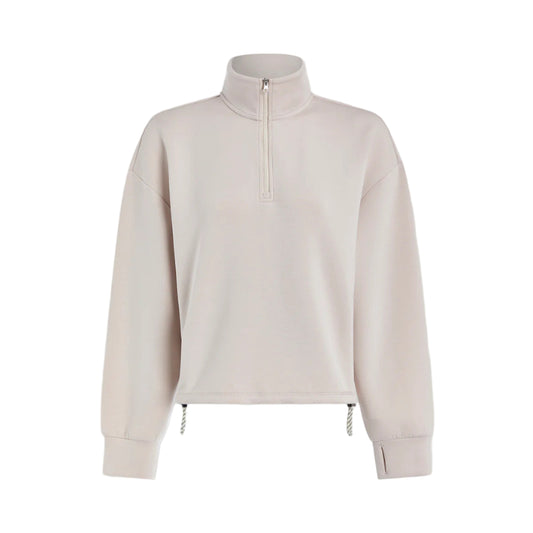 Sian Cropped Half Zip Midlayer