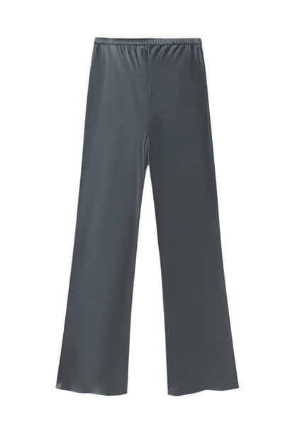 Bias Cut Pants Slate