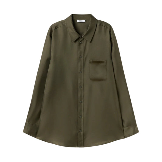 Boyfriend Shirt Pine