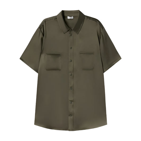 Short Sleeve Boyfriend Shirt
