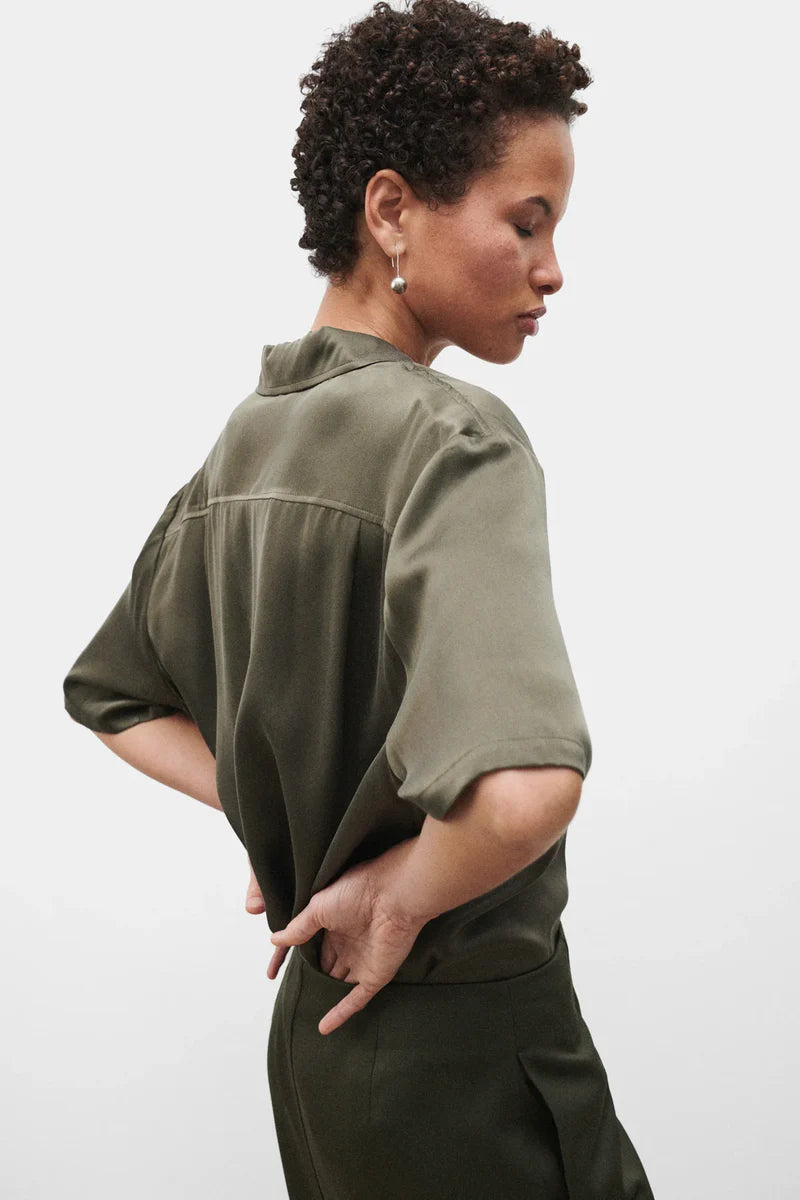 Short Sleeve Boyfriend Shirt