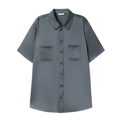 Short Sleeve Boyfriend Shirt