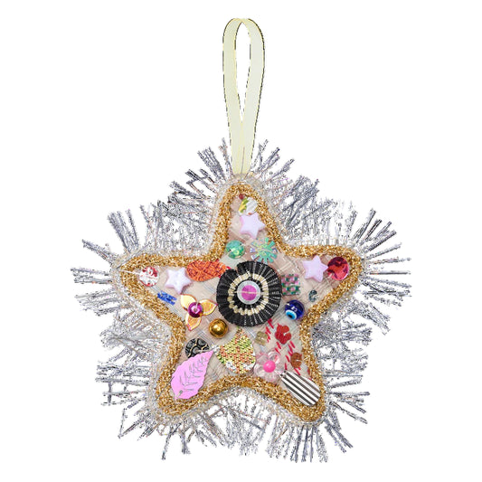 Glitter Star Ornament
