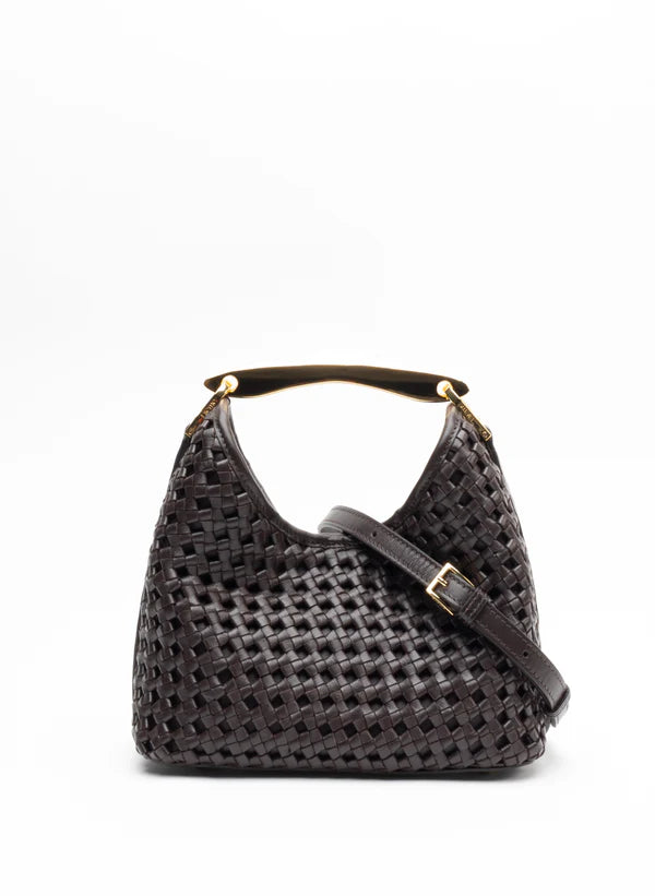 Boomerang Small Leather Bag