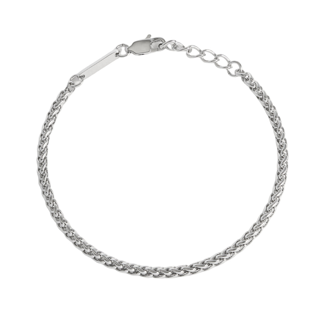 Spiga Chain Bracelet - Steel Finish