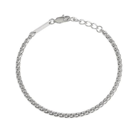 Spiga Chain Bracelet - Steel Finish