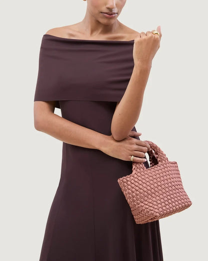 St. Barths Petit Tote Satin Daphne