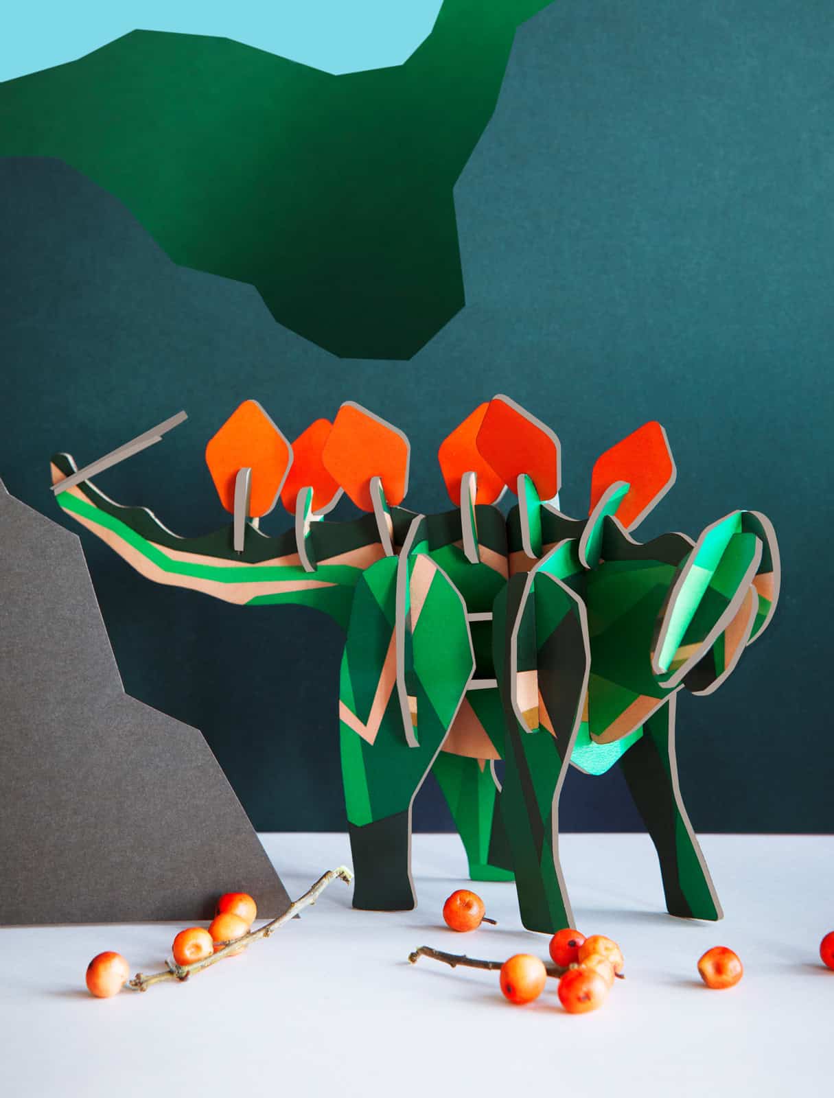 Small Figurine - Stegosaurus