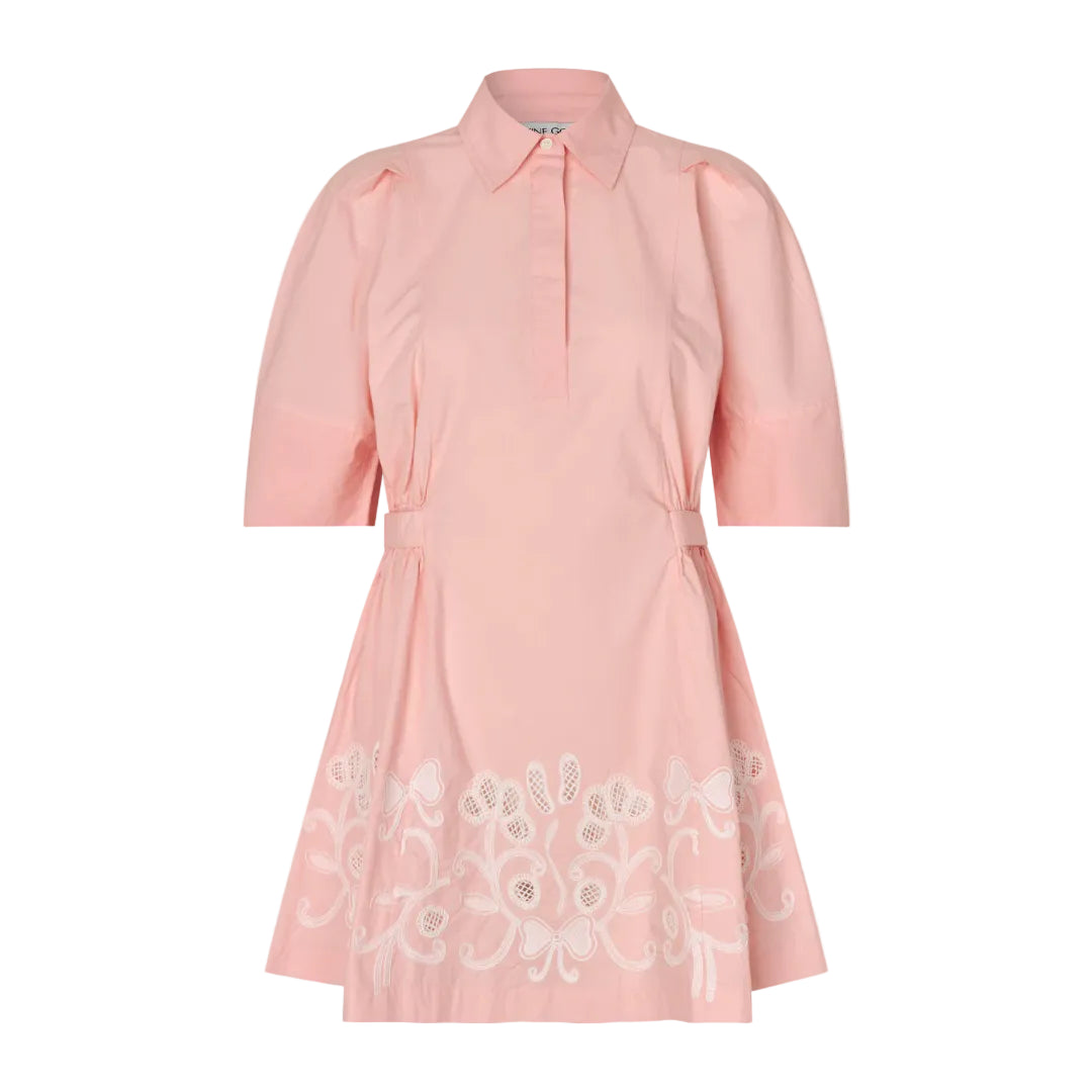 2522 Structured Sleeve Mini Dress