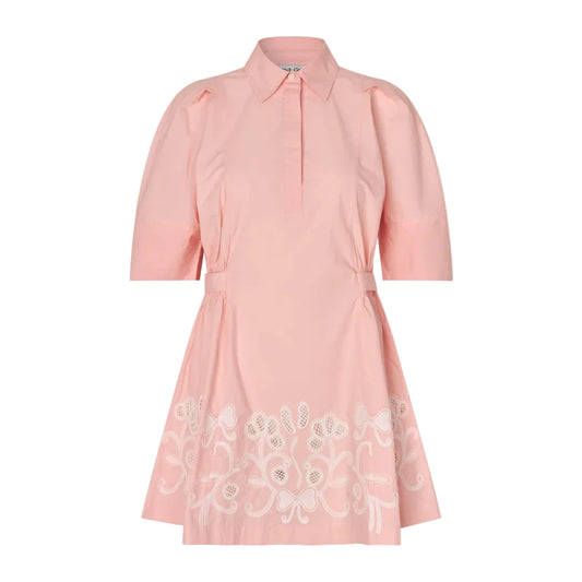 2522 Structured Sleeve Mini Dress